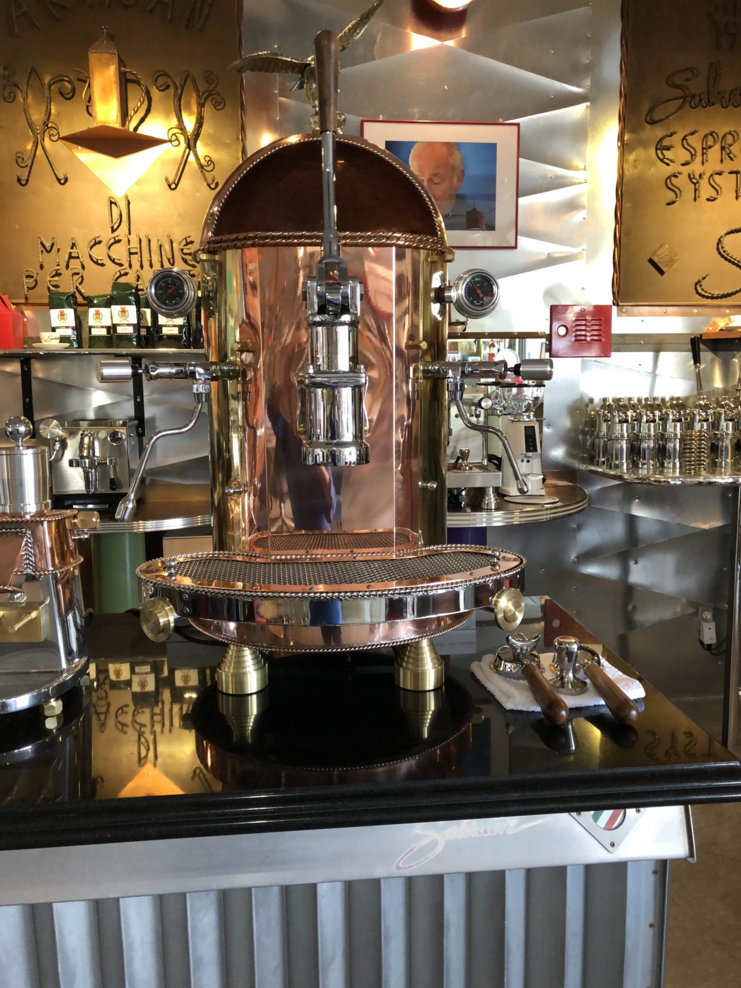 Spring Lever Full size ESPRESSO SUPERSTORE Make an Espresso!